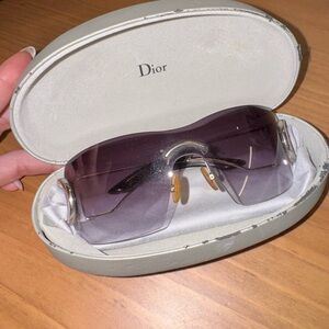 Dior Lavender Oversized Sunglasses